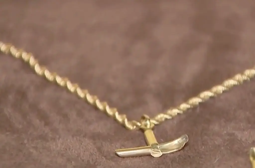 Man survives accidentally being shot in chest after his cross necklace diverted the bullet from his major organs