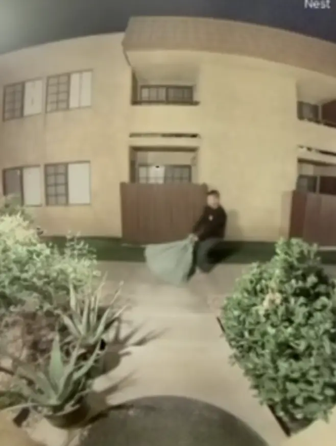 Horrific update after man is seen in neighbor's chilling Ring footage dragging large object