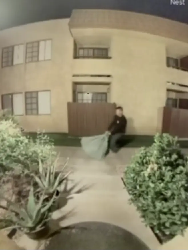 Horrific update after man is seen in neighbor's chilling Ring footage dragging large object