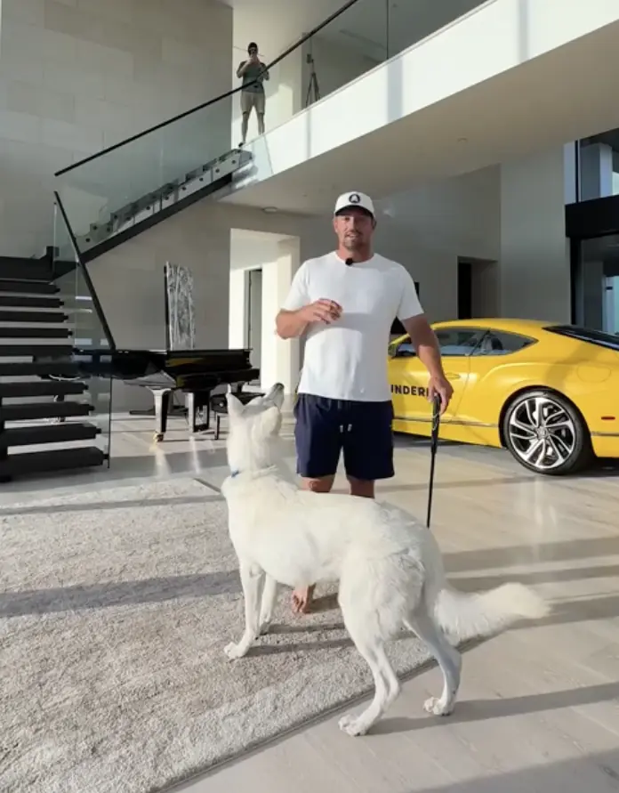 Bryson DeChambeau announced his latest challenge on TikTok. Credit: TikTok/Bryson DeChambeau