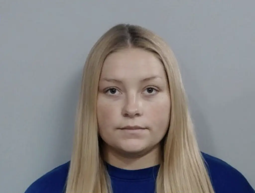 Laken Snelling, a 21-year-old woman arrested over the death of an infant in Lexington, Kentucky. Credit: Fayette County Detention Center 