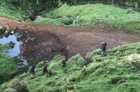 Mom speaks out as dad who lived on run in wilderness for 4 years is shot dead and kids are found