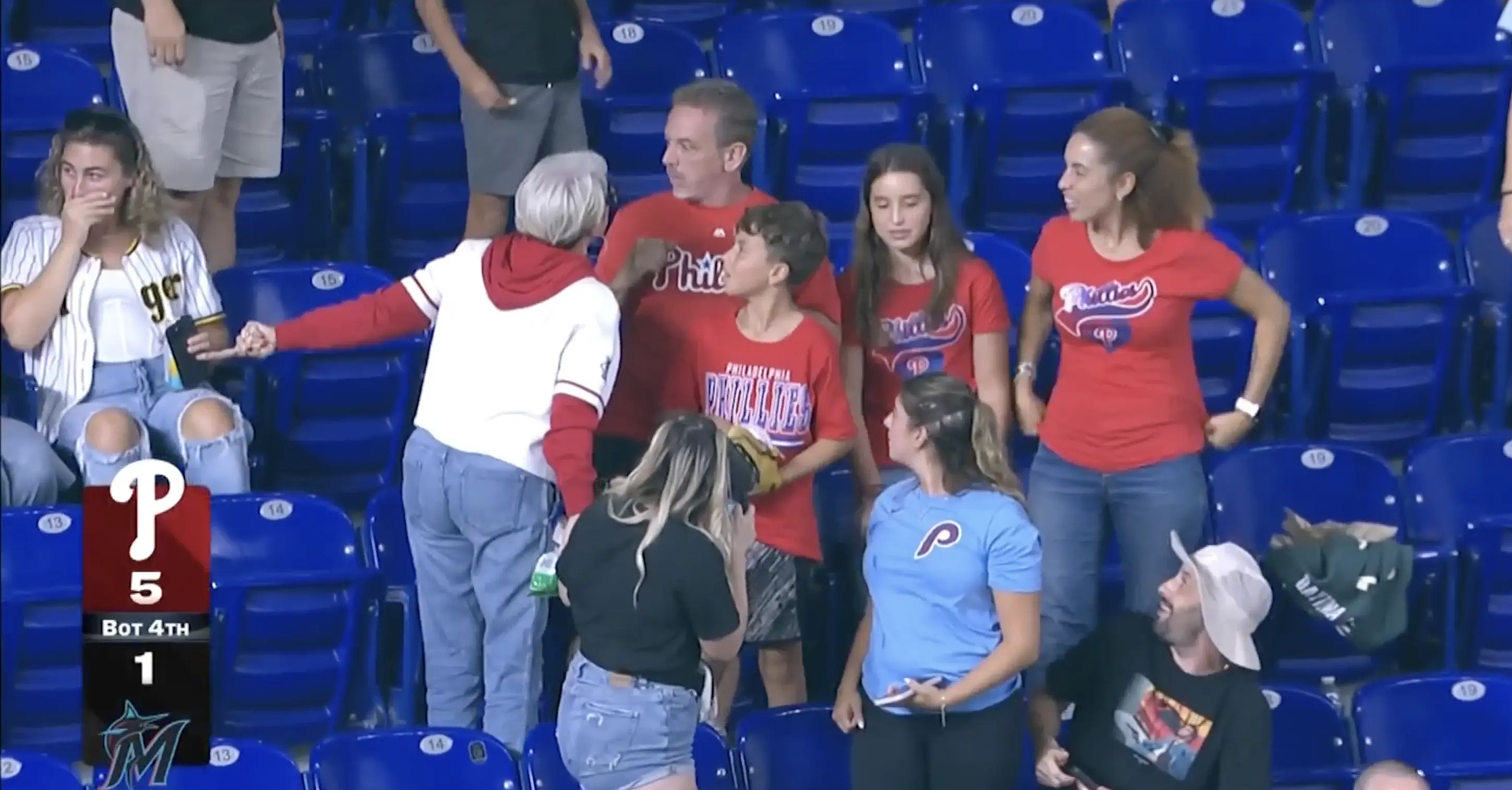 Phillies Karen has been all over the internet. Credit: NBC10