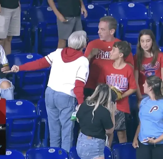 Phillies Karen has been all over the internet. Credit: NBC10