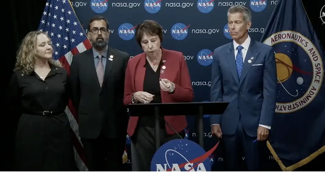 NASA shares the latest findings from its Perseverance rover. Credit: NASA / X