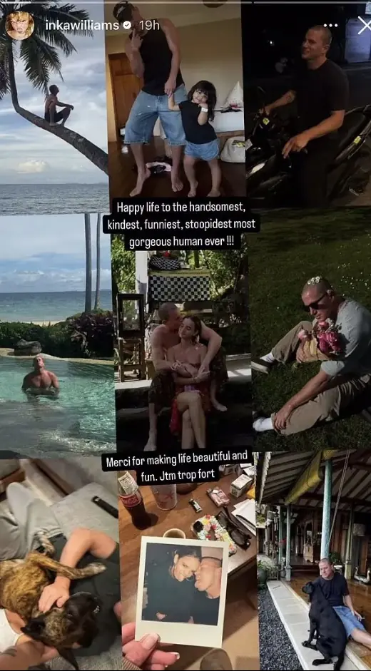 Tatum and Williams went Instagram official in April. Credit: Inka Williams / Instagram