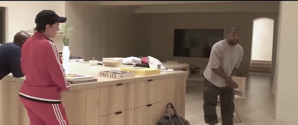 West was clearly upset by Jenner's comment. Credit: Foundation Media Partners