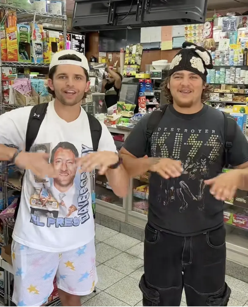 TikTokers have also claimed there is a '41' hand movement. Credit: TikTok