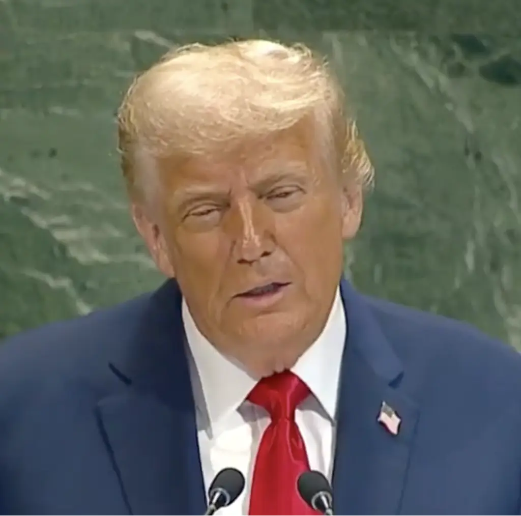 Trump saw the funny side of the tech mix-up. Credit: Fox News