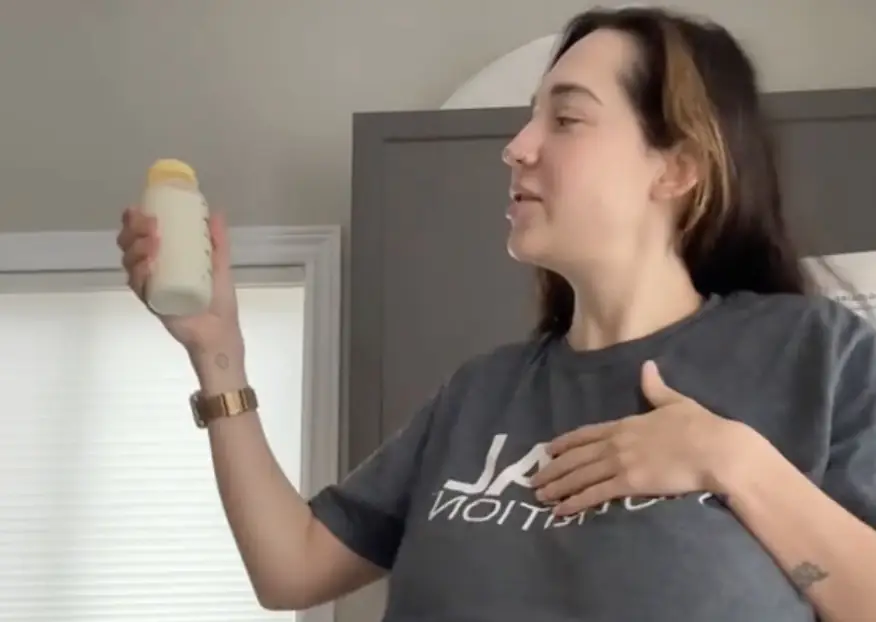 Mom tests her own breast milk after night out drinking alcohol to see if it is safe for her baby