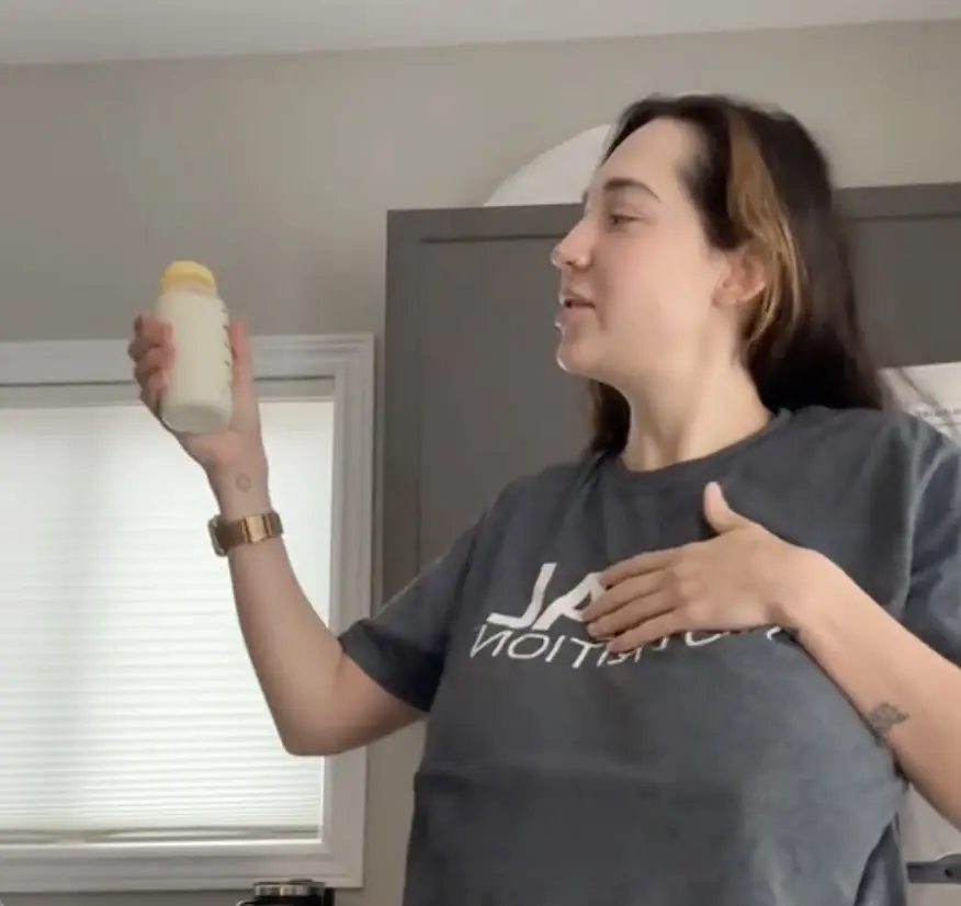 Mom tests her own breast milk after night out drinking alcohol to see if it is safe for her baby
