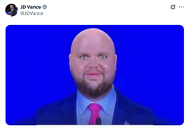 JD Vance turns the tables on famous bald meme in savage response