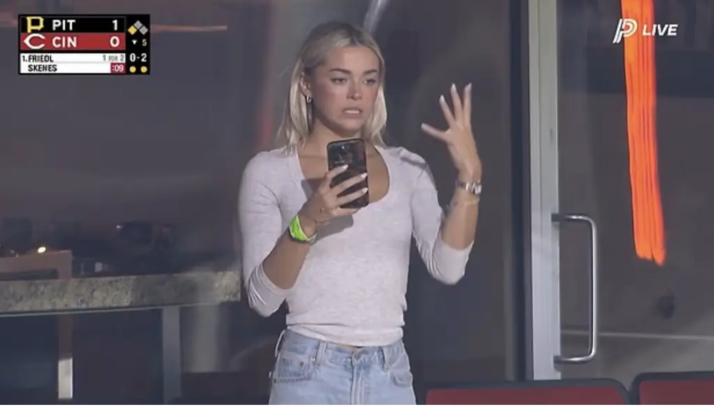 Livvy Dunne posts seven-word response after going viral for watching MLB boyfriend Paul Skenes