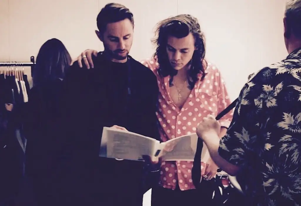 Roberts worked with stars like Harry Styles (pictured). Credit: Instagram.
