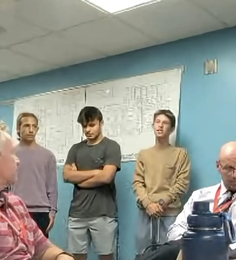 Students have struck out against the school. Credit: YouTube/TMJ4 News