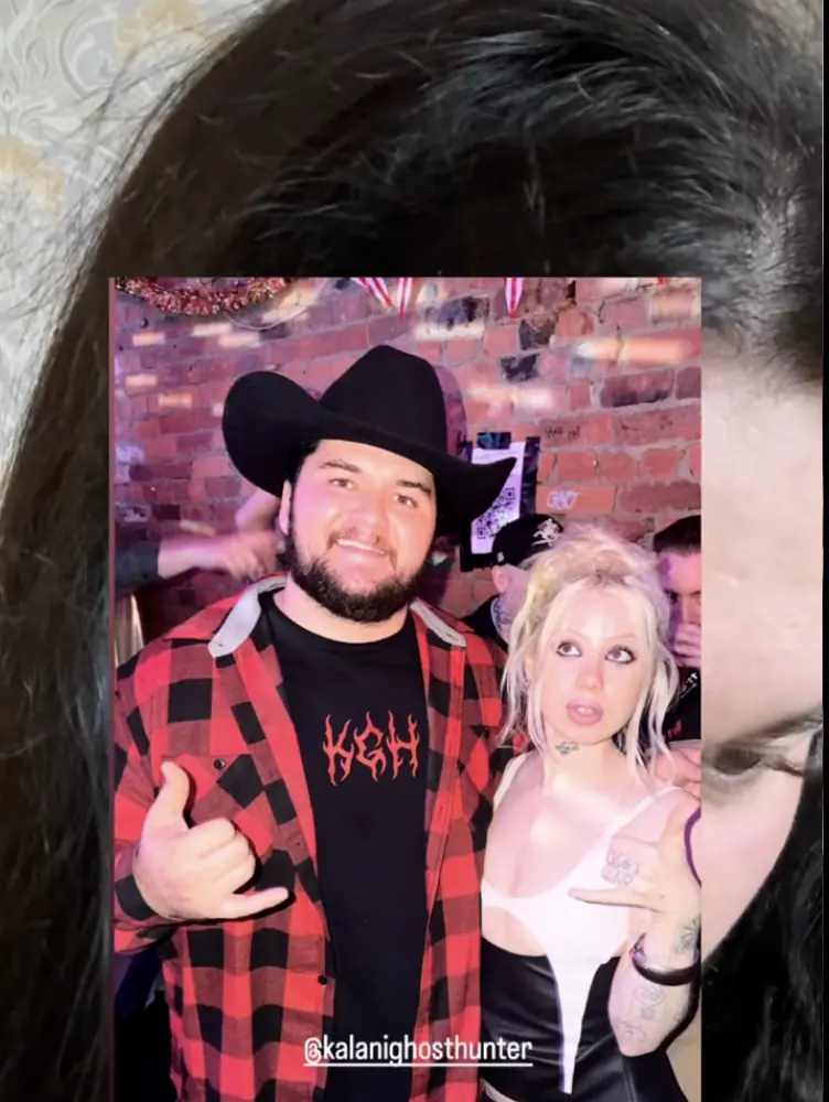 Kelani went for a 'quiet one' and ended up out until 4:00am. Credit: TikTok/@kelanighosthunter