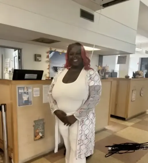 Cecilia Simpson was shot. Credit: FOX 4 / YouTube.