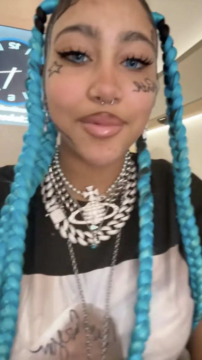 Credit: @kimandnorth / TikTok.