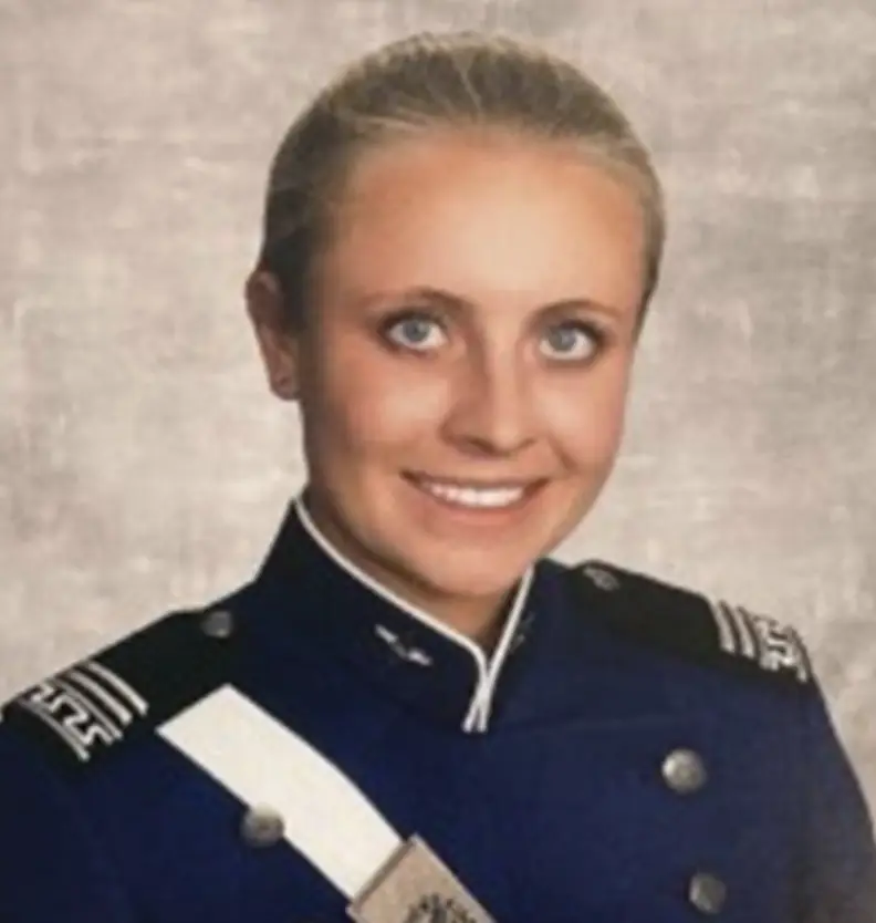 Prichard allegedly broke into US Air Force Lieutenant Jaime Gustitus' apartment and killed her. Credit: LinkedIn.