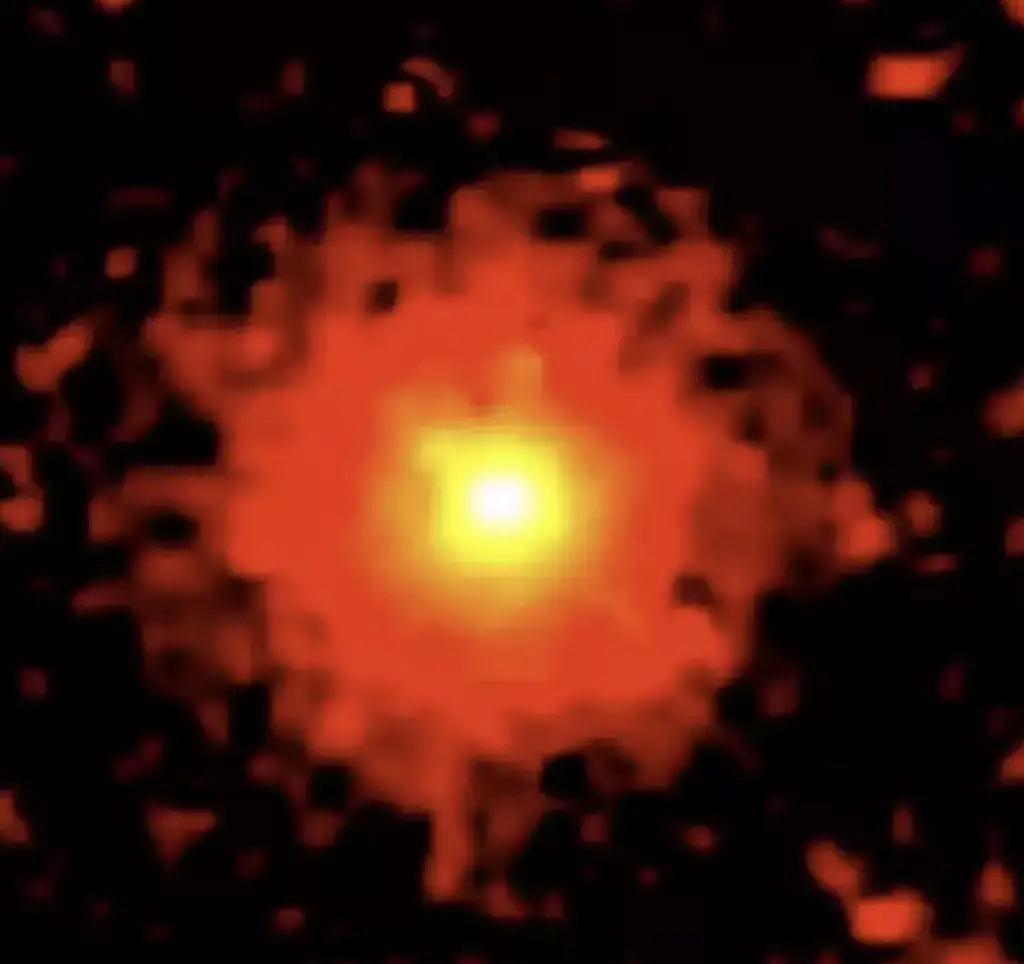 The comet has some people worried. Credit: NASA