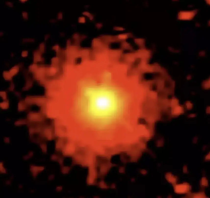 The comet has some people worried. Credit: NASA