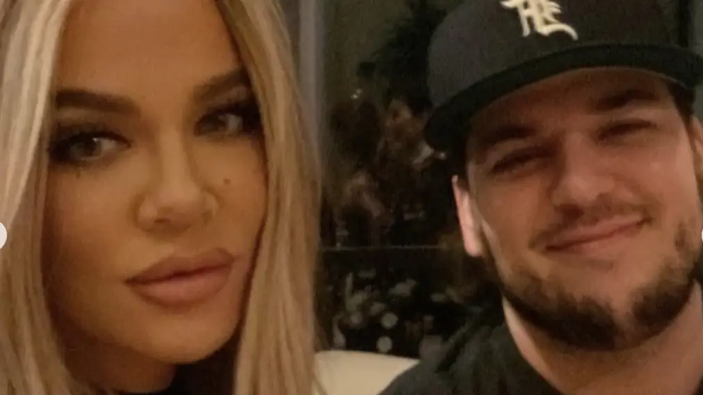 Khloe and Rob Kardashian