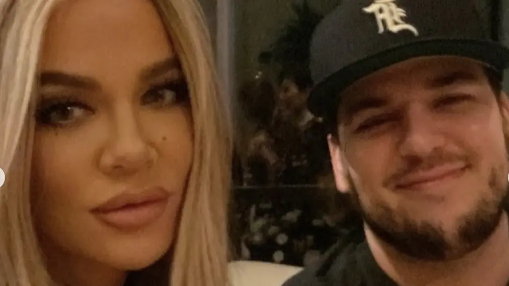 Khloe and Rob Kardashian