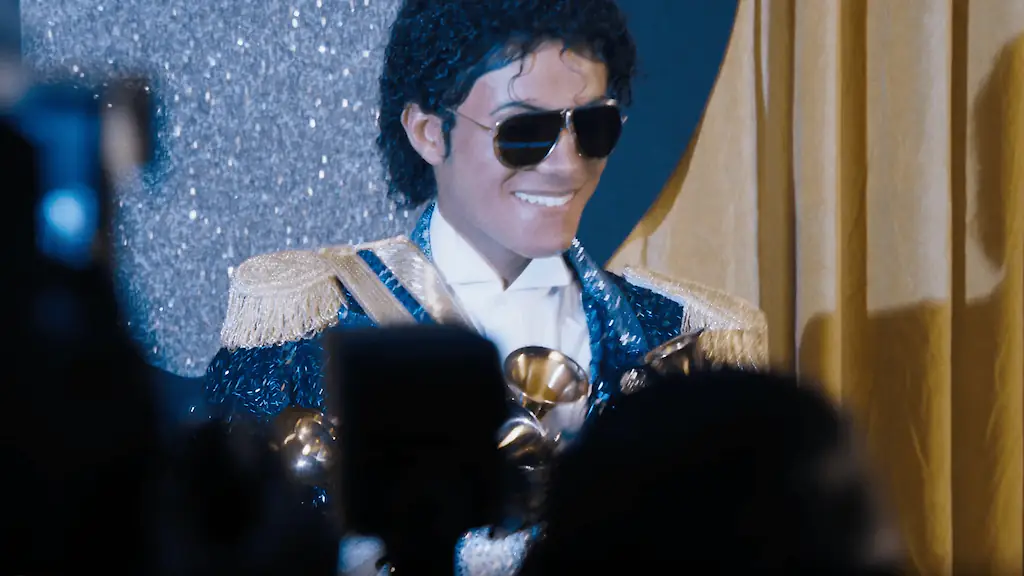 Jaafar Jackson as Michael Jackson. Credit: Lionsgate