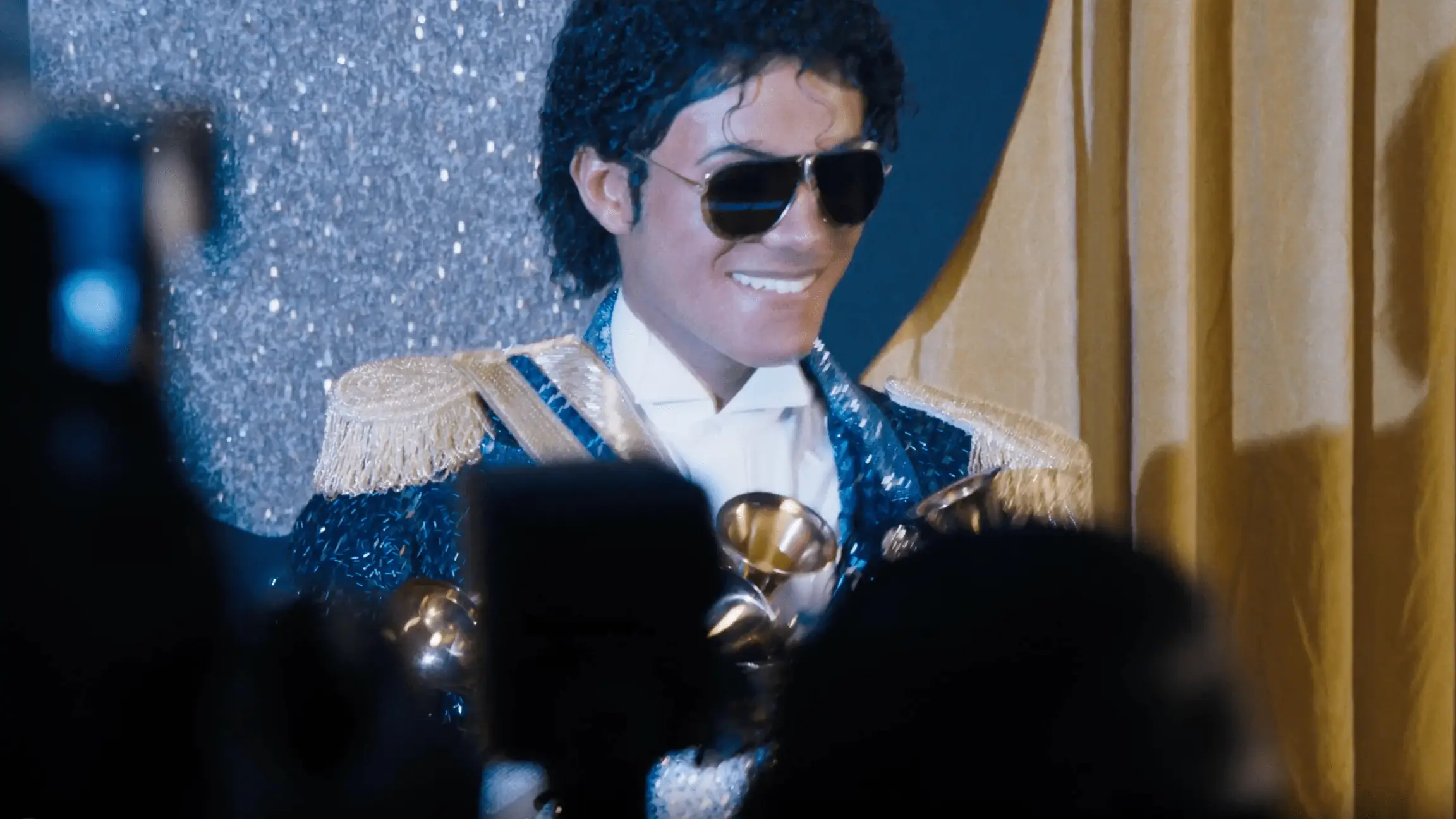 Jaafar Jackson as Michael Jackson. Credit: Lionsgate