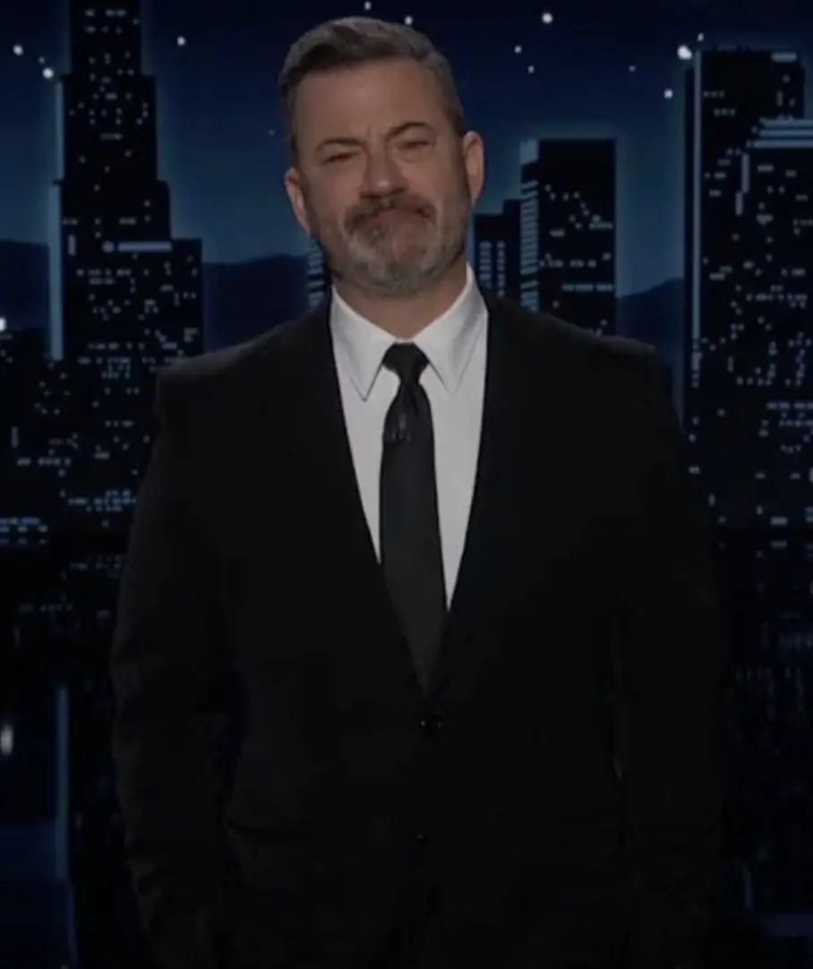 Jimmy Kimmel broke down in tears during his opening monologue on Tuesday night after the death of his longtime friend and house band leader Cleto Escobedo III.Credit: ABC