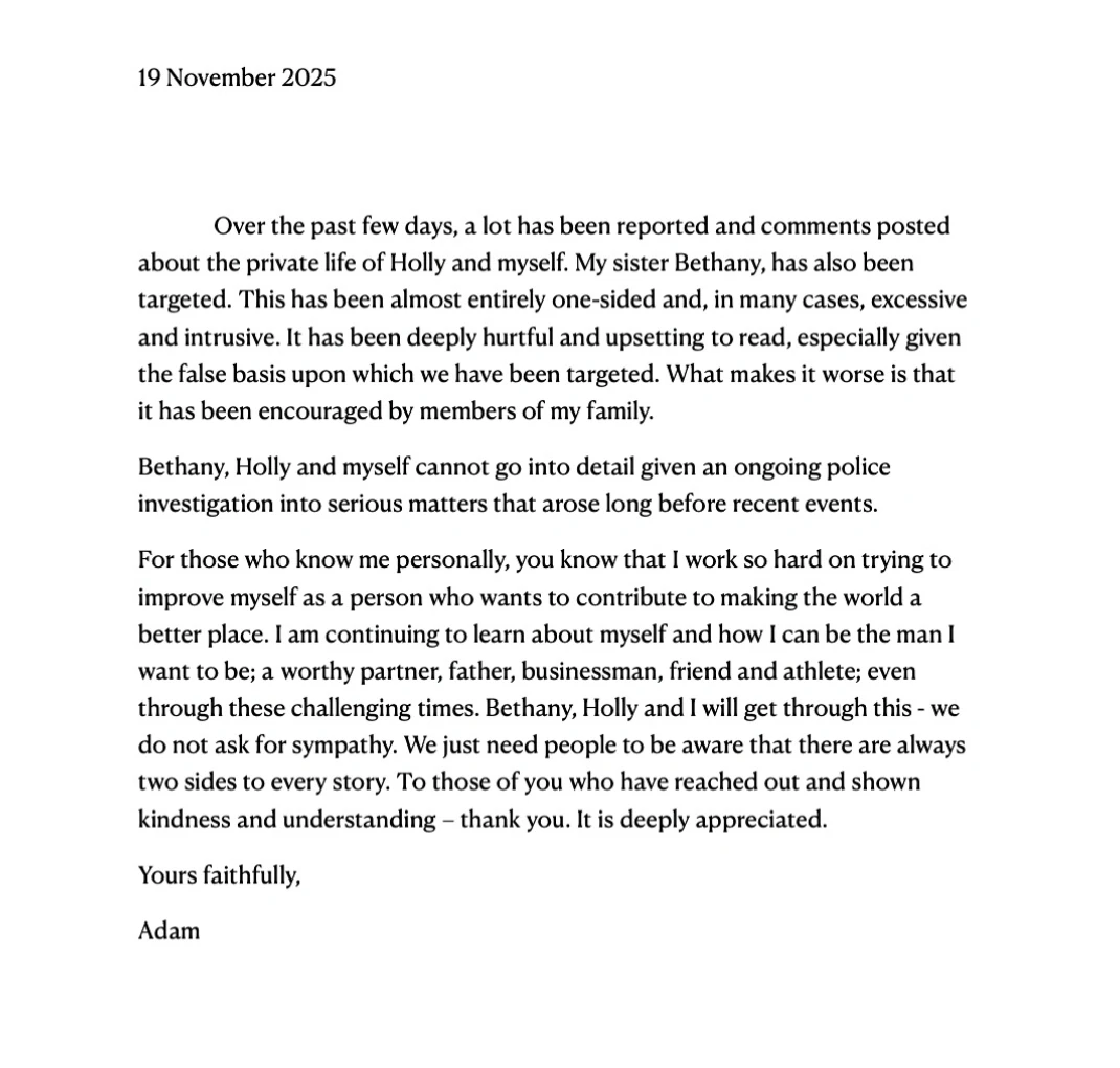 Credit: Adam Peaty / Instagram.