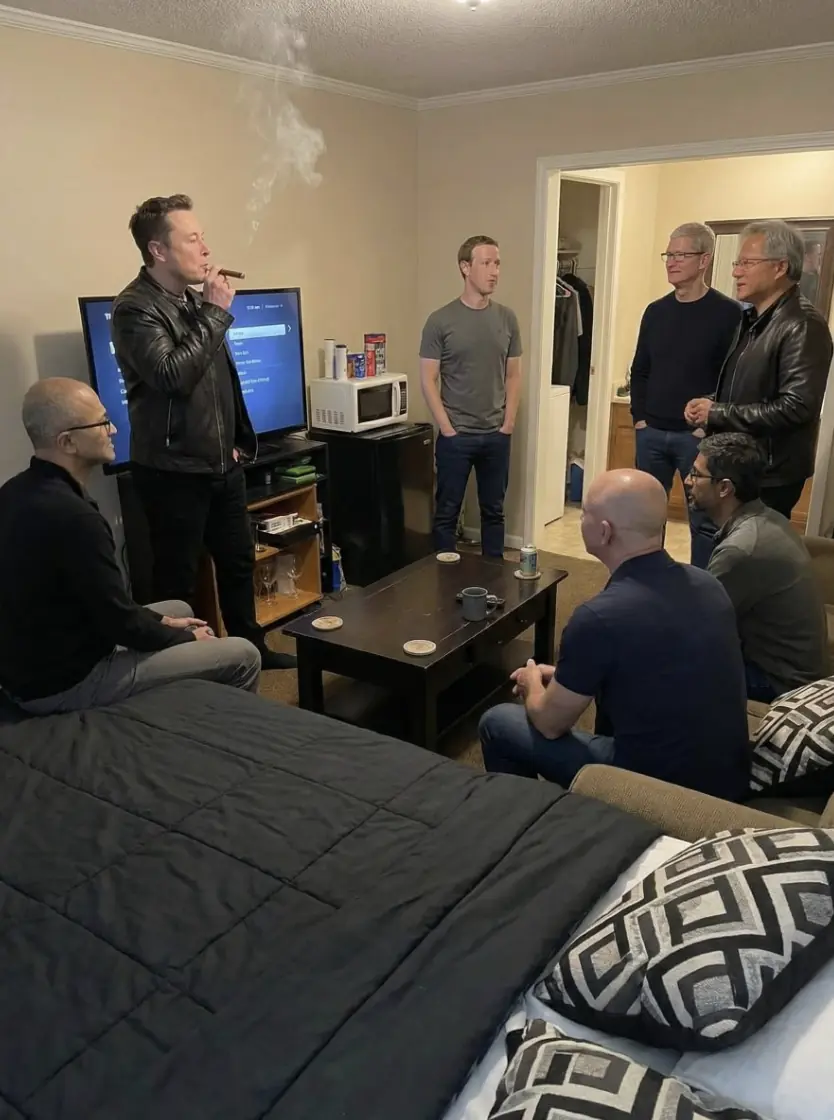 The viral photo in question. Credit: @distributedkv / X.