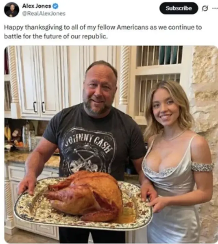 Credit: Alex Jones / X.