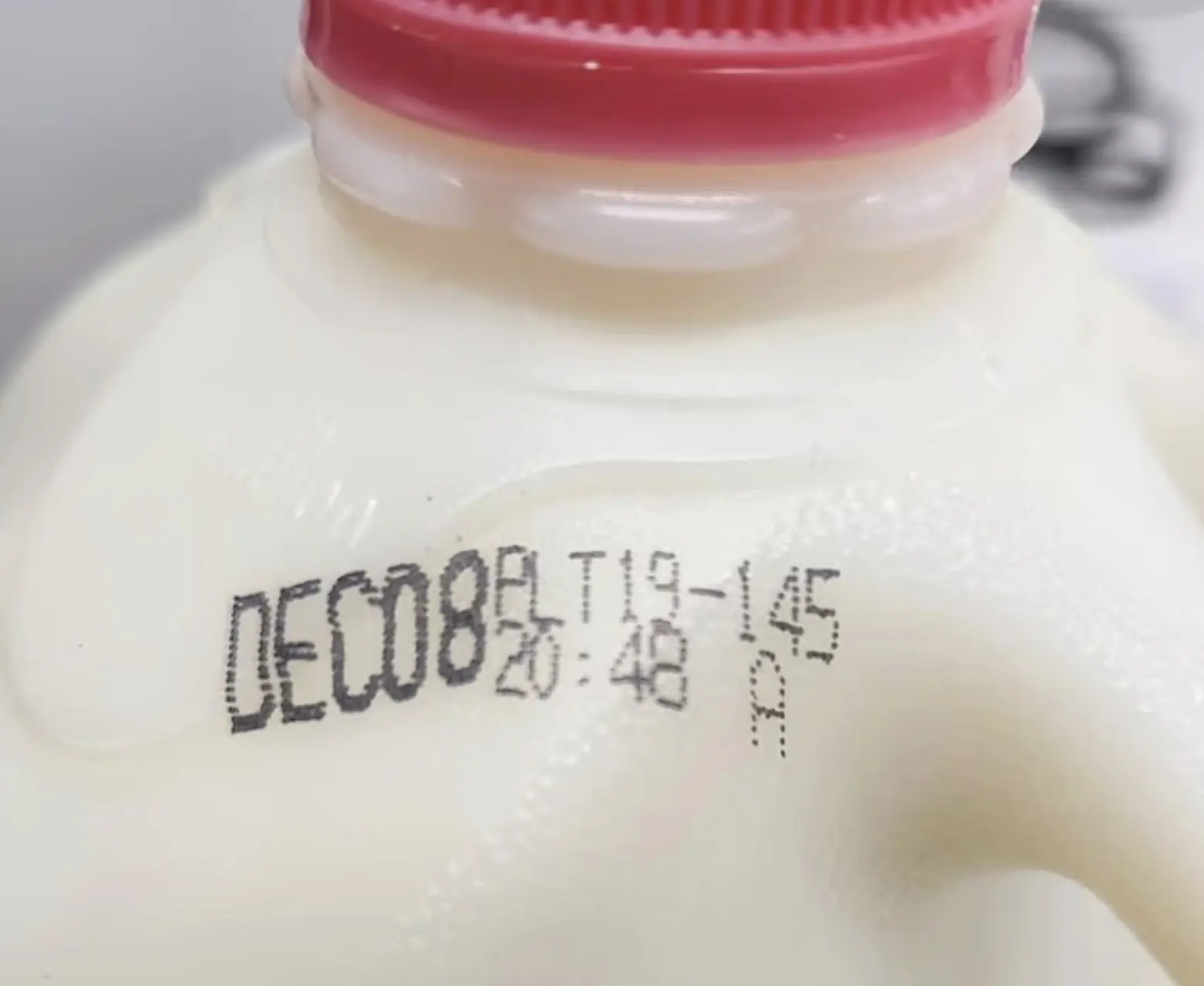 Milk with the code PLT19-145 should be returned and NOT consumed. Credit: FDA