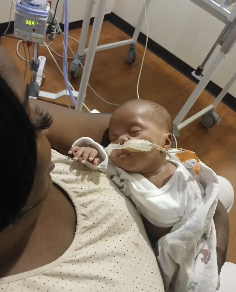 Chase remains in the hospital. Credit: GoFundMe