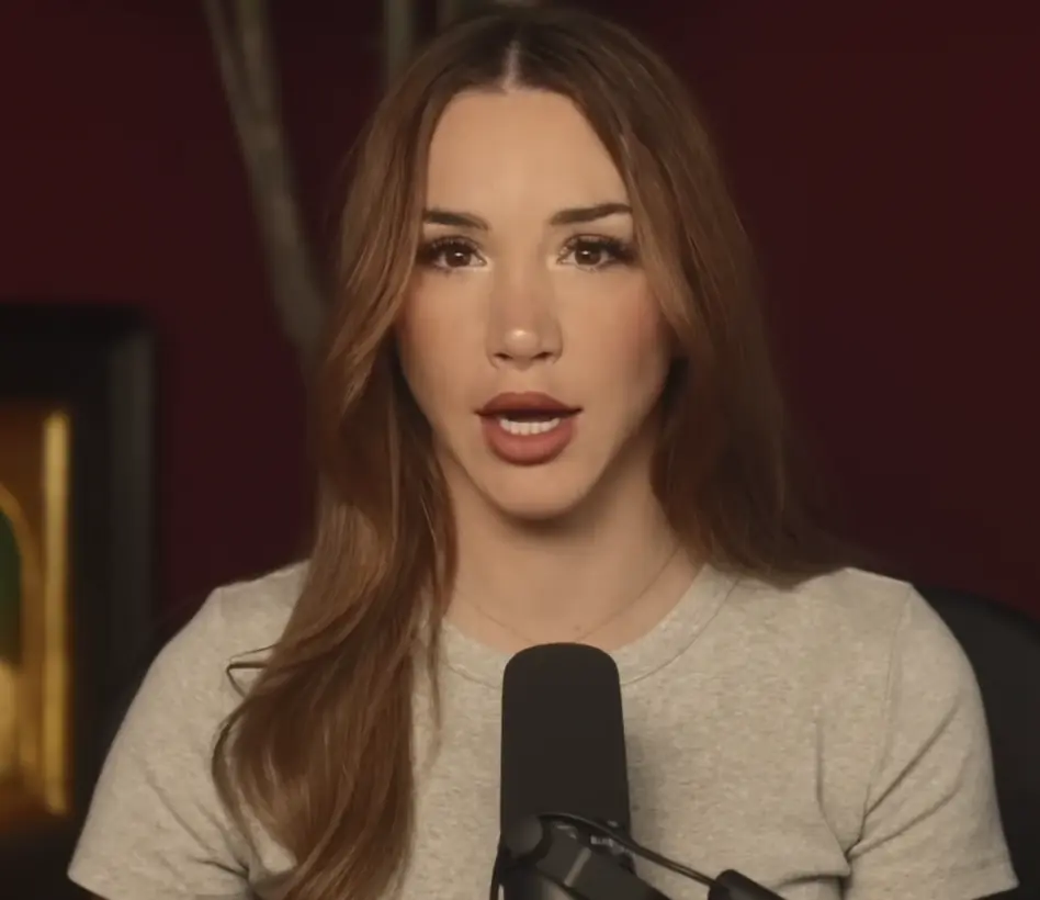 Mikhaila Peterson provided an update on her father's health. Credit: Mikhaila Peterson/YouTube.