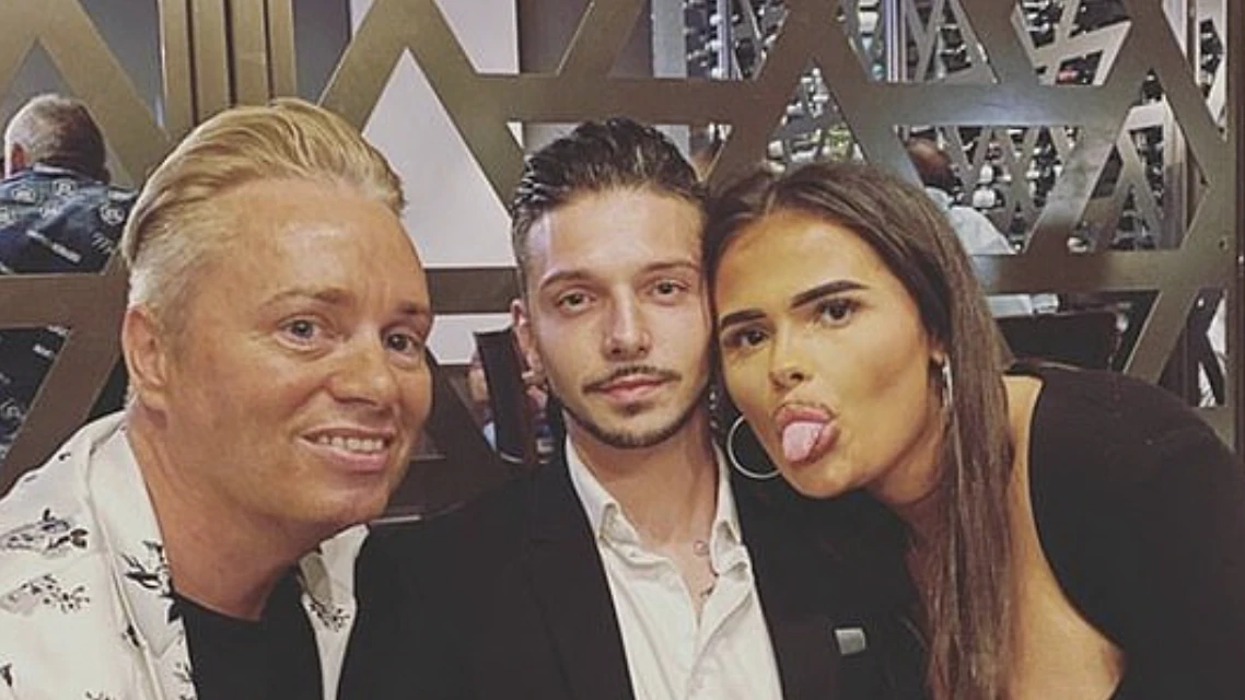 Saffron and Barrie Drewitt-Barlow and Scott Hutchison. 