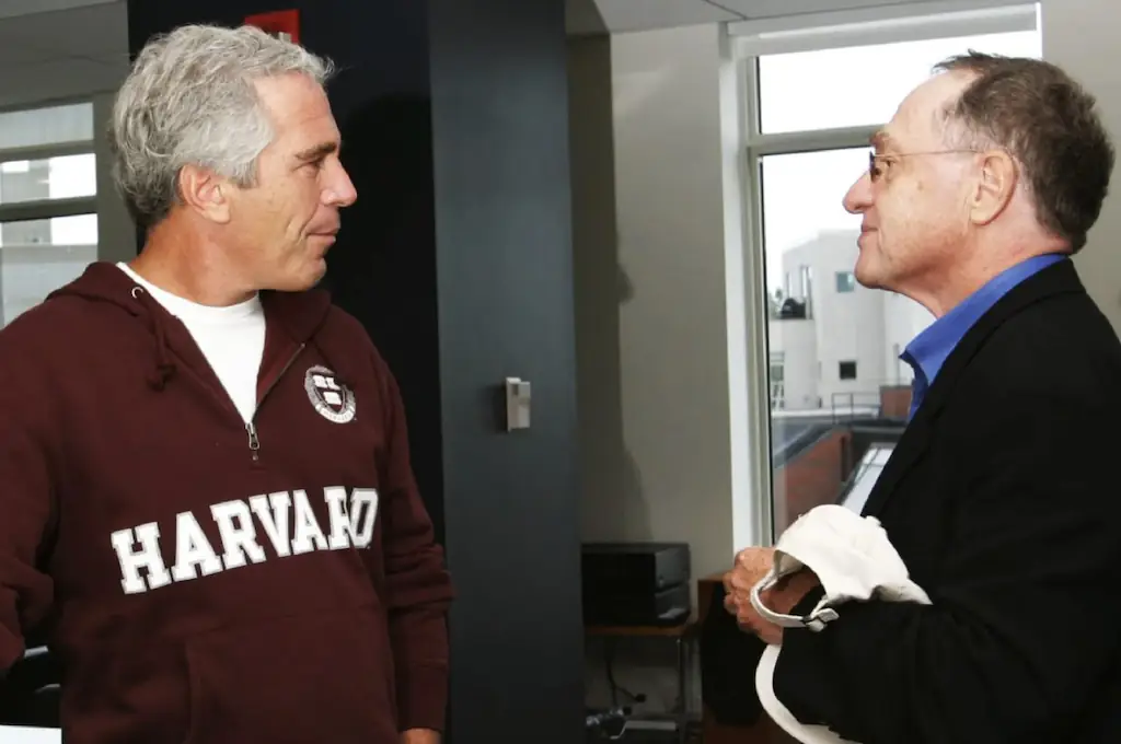 Epstein and Alan Dershowitz. Credit: House Committee on Oversight and Government Reform