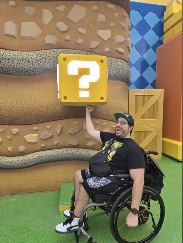 Zavala's girlfriend had frantically tried to hold him back in his seat until the end of the ride. Credit: GoFundMe