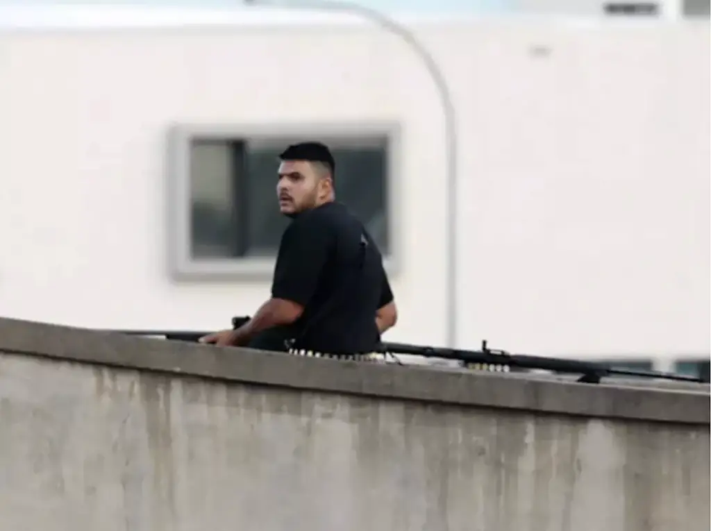 Naveed Akram, 24, has been charged with multiple offenses, including 15 counts of murder and 40 charges related to causing grievous bodily harm. Credit: 10 News/YouTube