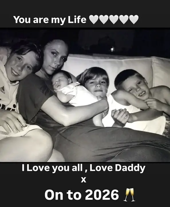 Credit: Instagram / David Beckham