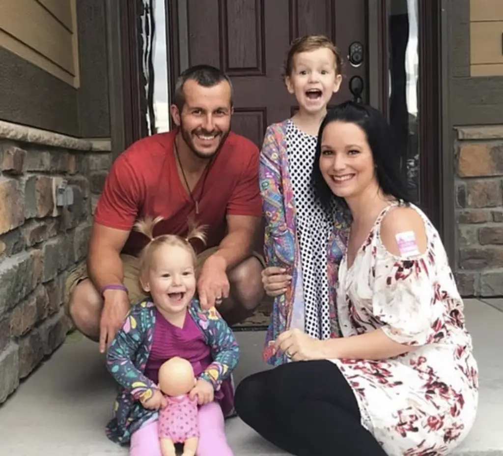Chris Watts was responsible for the brutal murders of his pregnant wife, Shanann, and their two young daughters in 2018. Credit: Instagram
