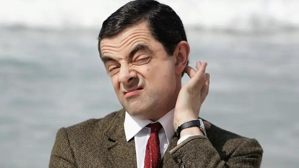 Rowan Atkinson as 'Mr Bean'. Credit: BBC