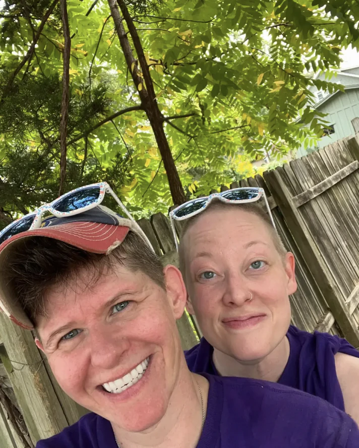 Rebecca Good and her wife Renee Nicole Good. Credit: Instagram/Rebecca Good