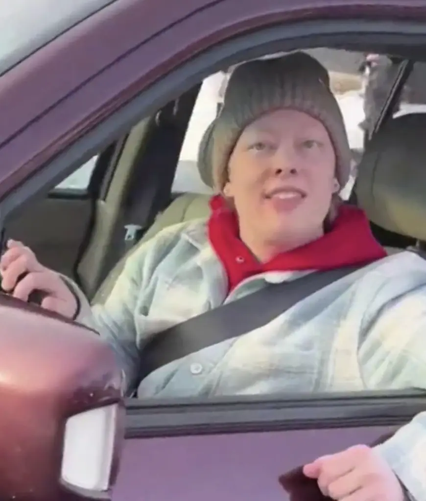 Renee Good, moments before she was fatally shot. Credit: X