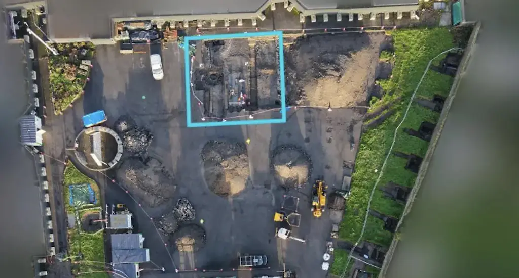 The burial ground. Credit: The Office of the Director of Authorised Intervention