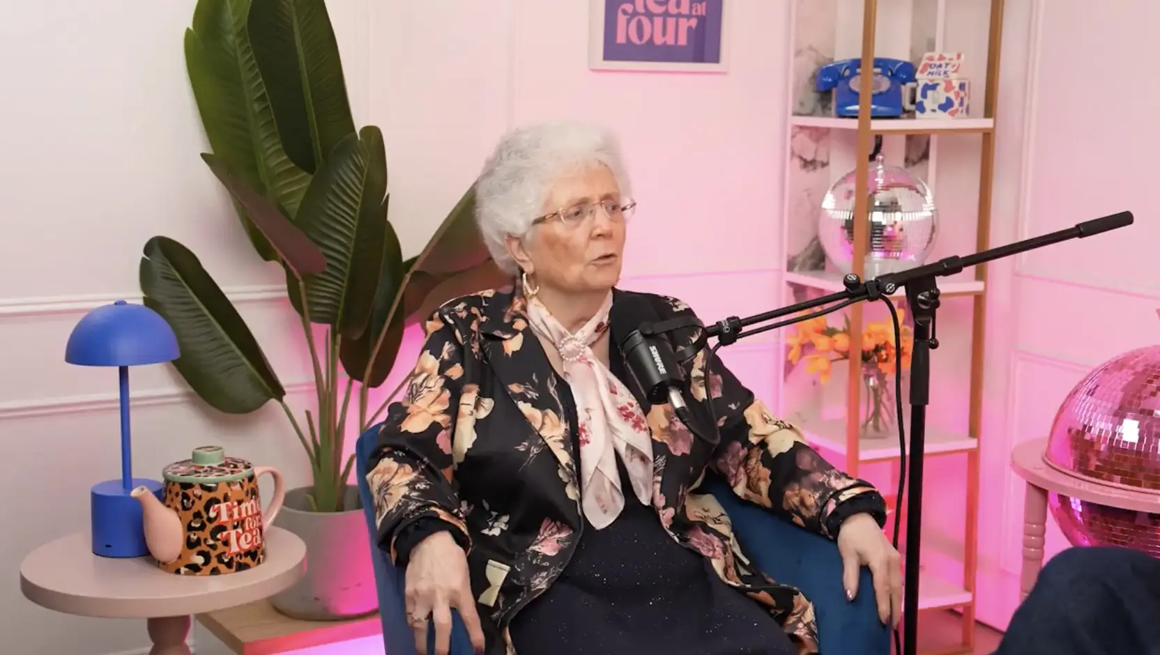 Caroline V has become known as the 'OAP Bonnie Blue'. Credit: Four Nine