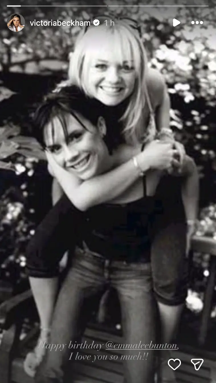 Victoria broke her silence with a post on her Instagram story. Credit: Victoria Beckham / Instagram