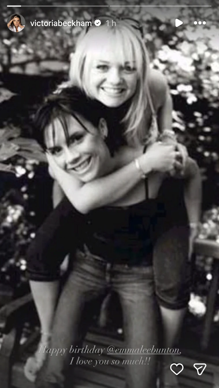 Victoria broke her silence with a post on her Instagram story. Credit: Victoria Beckham / Instagram