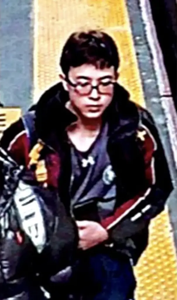 Thomas Medlin was seen on surveillance footage at Grand Central Station in New York City. Credit: Suffolk County Police Department